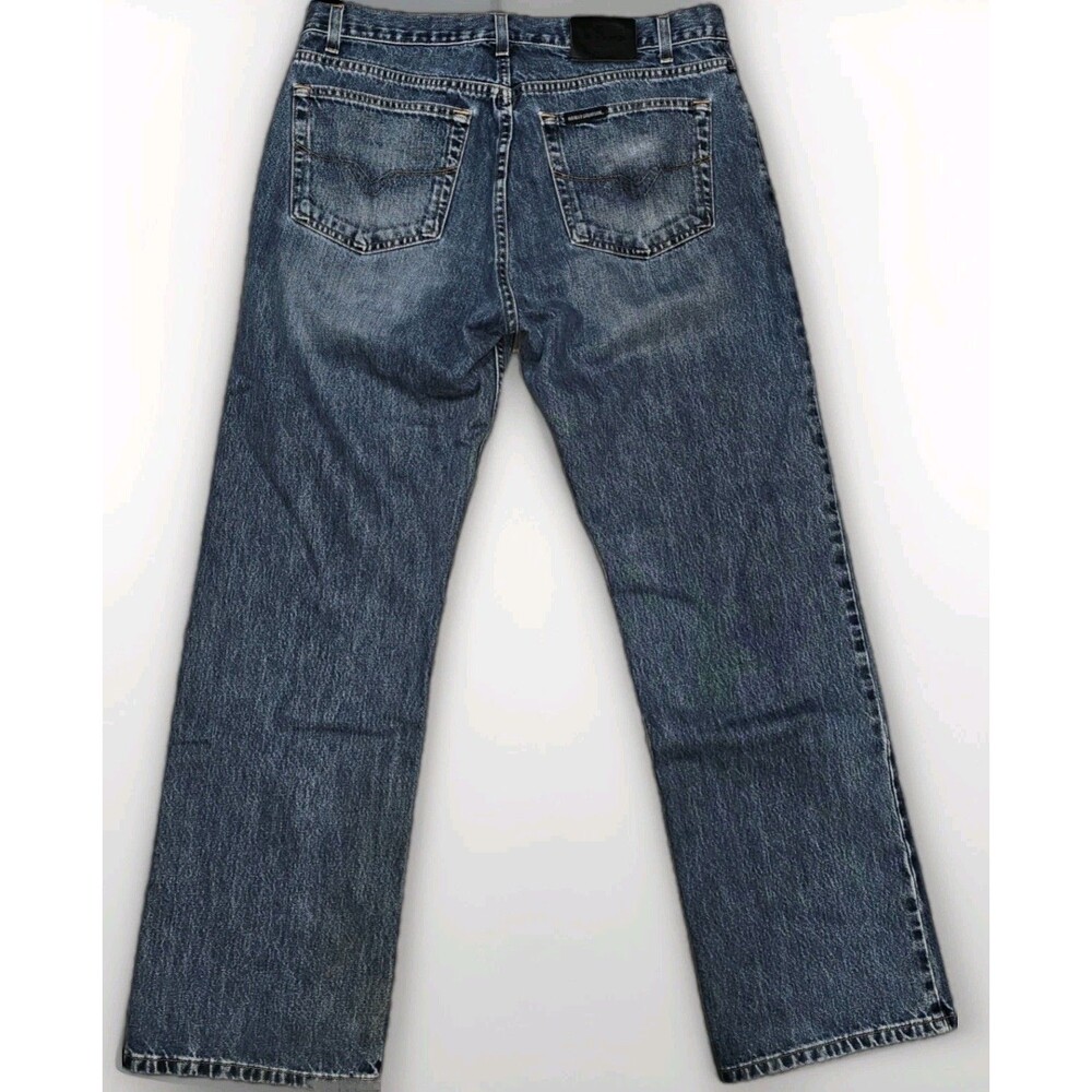 Vintage Y2K Harley-Davidson Baggy Jeans 35x32, Genuine MotorClothes - Picture 2 of 9
